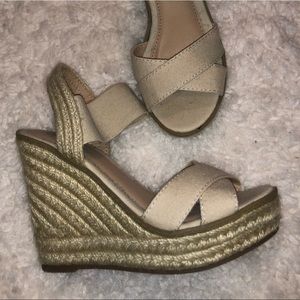 Beige Merona Target Wedges